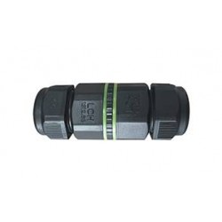 CONNECTEUR 2PIN IP68 NOIR MAT